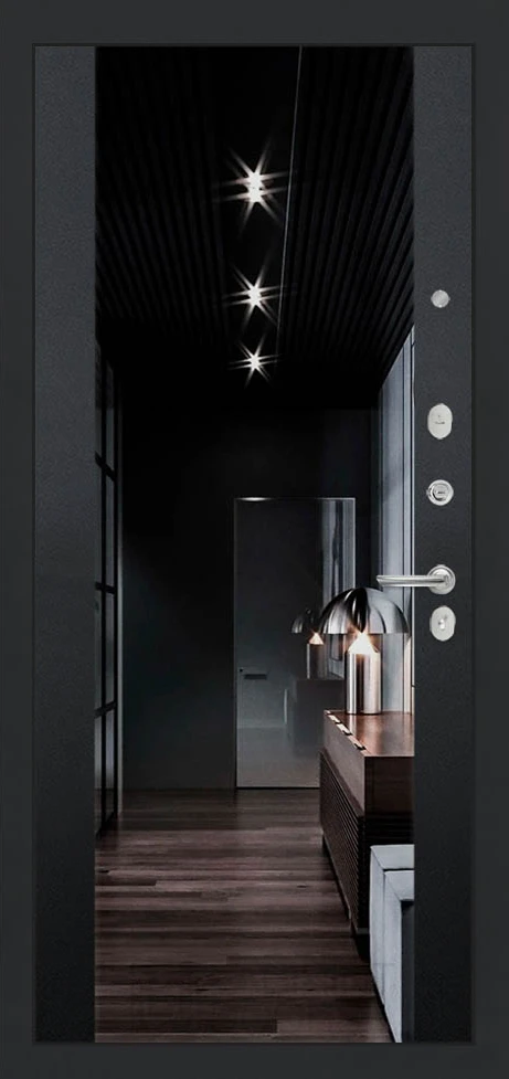 Зеркало Максимум с тонировкой - Черный кварц