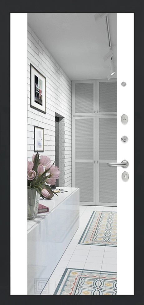 Зеркало Максимум - Белый софт