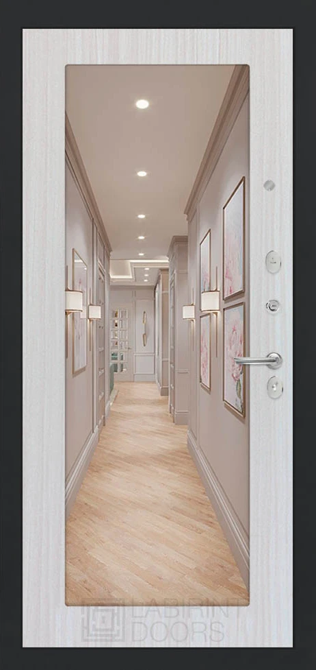 Зеркало 18 - Сандал белый